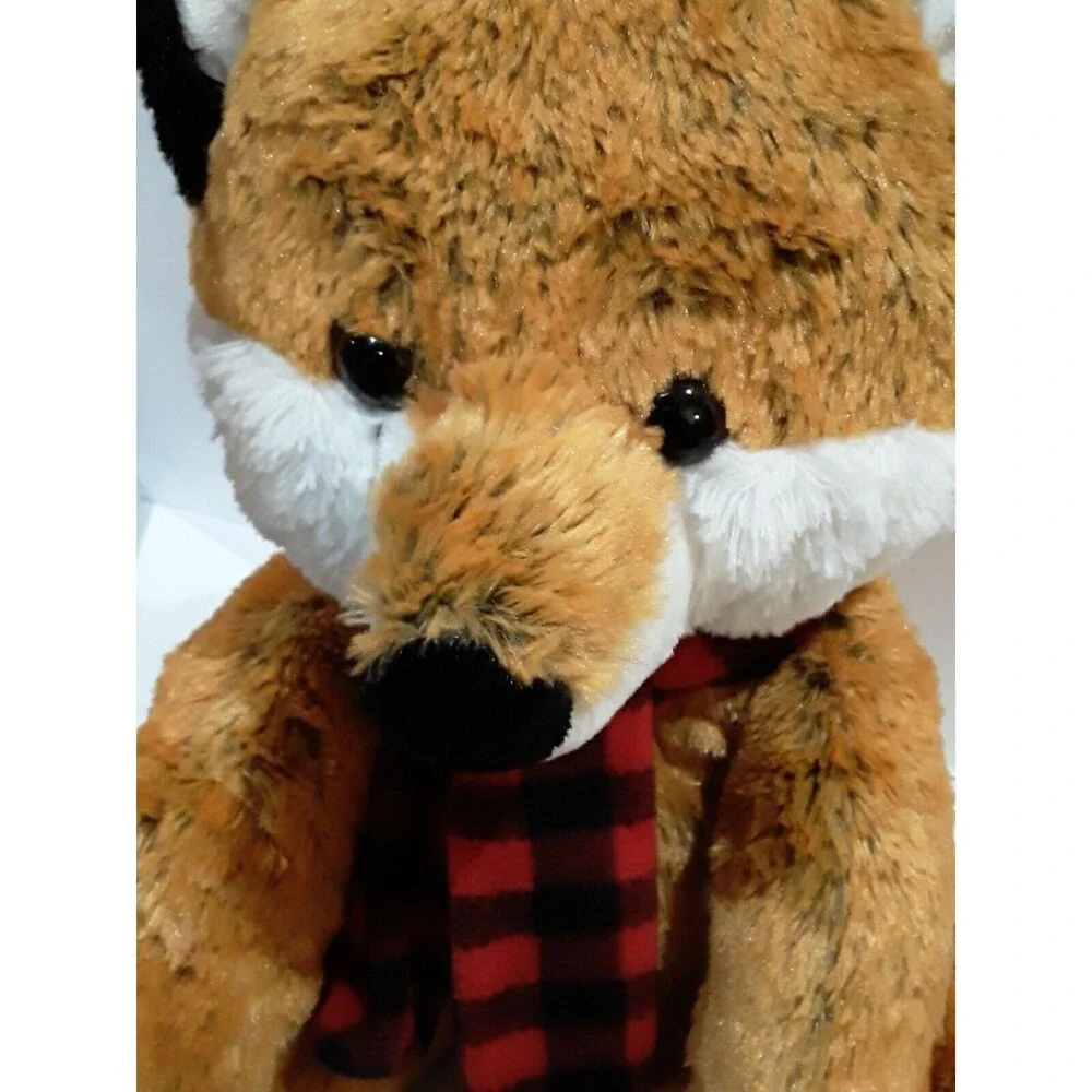 Vintage Plush Fox, Dan Dee Collectors Choice Vintage Foxy the Fox 16 Inches - Picture 4 of 11